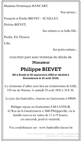 Philippe BIEVET